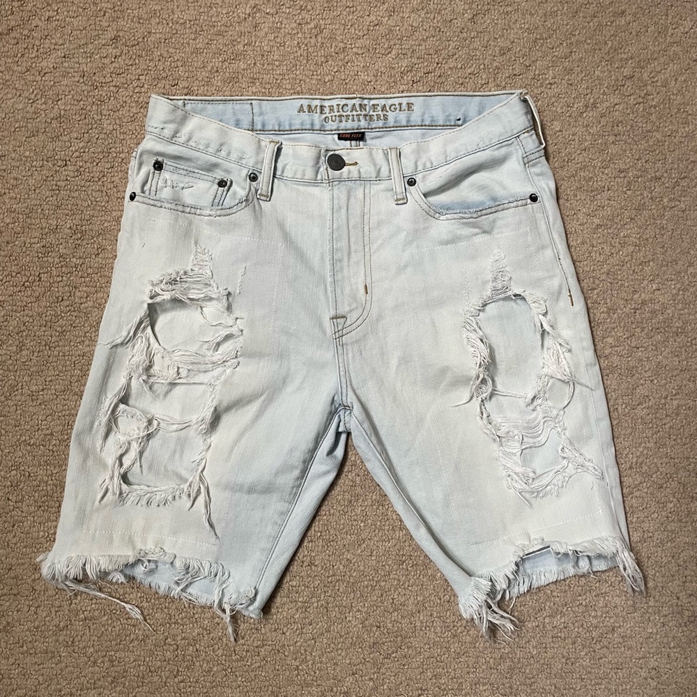 Thrifted jean shorts ‼️